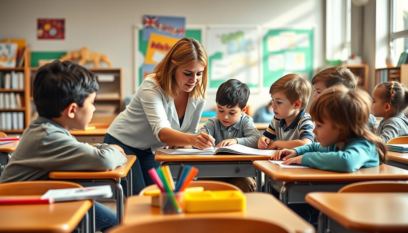 Structured study materials and learning resources on a desk
